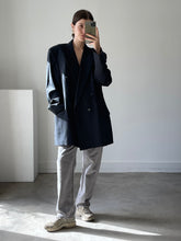 Load image into Gallery viewer, Vintage Oversized Wool Blazer
